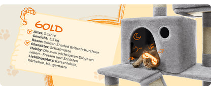 Feandrea Kratzbaum 206 cm hoch