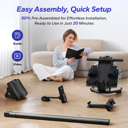 Wasserrudergerät für zuhause