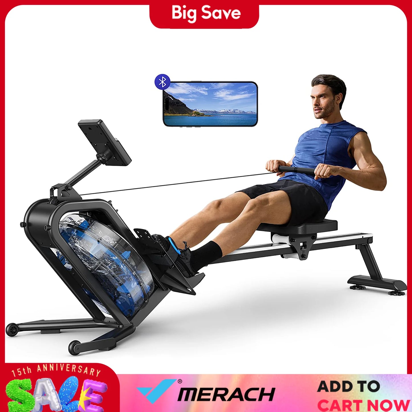 Wasserrudergerät für zuhause