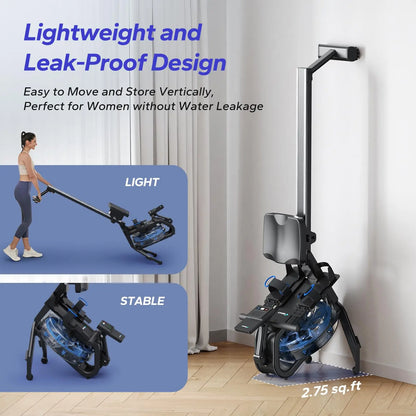 Wasserrudergerät für zuhause