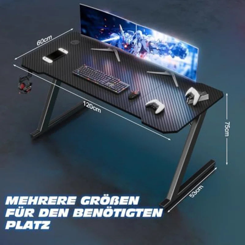 Gaming-Schreibtisch, mehrere Größen