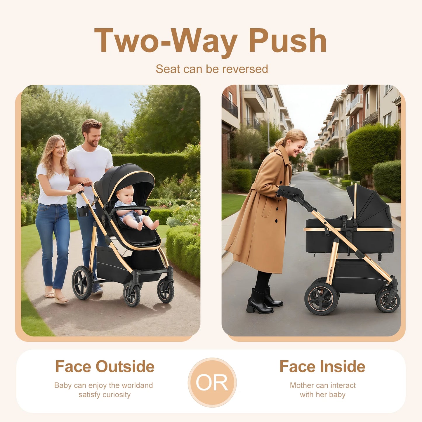 Kinderwagen 3 in 1 Modell 516