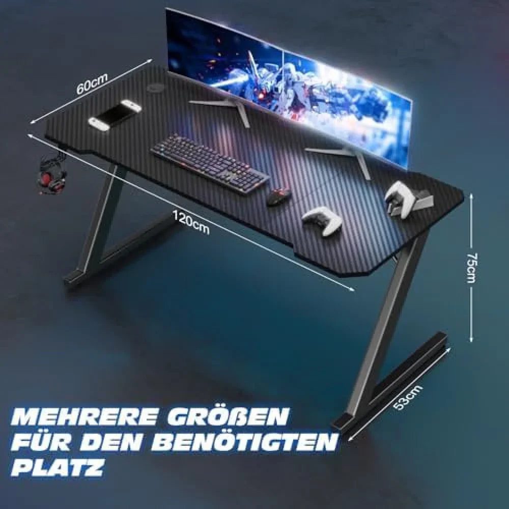 Gaming-Schreibtisch, mehrere Größen