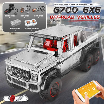 6X6 Off-Road-SUV-Automodell mit Fernbedienung