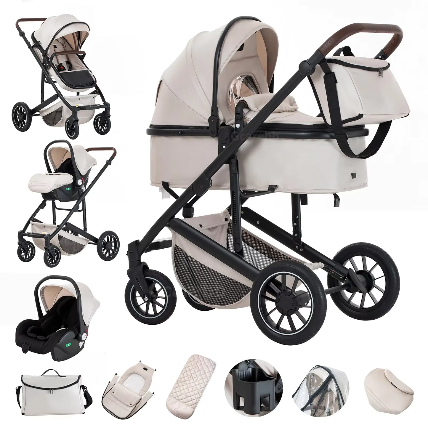 Kinderwagen 3 in 1 Modell 516