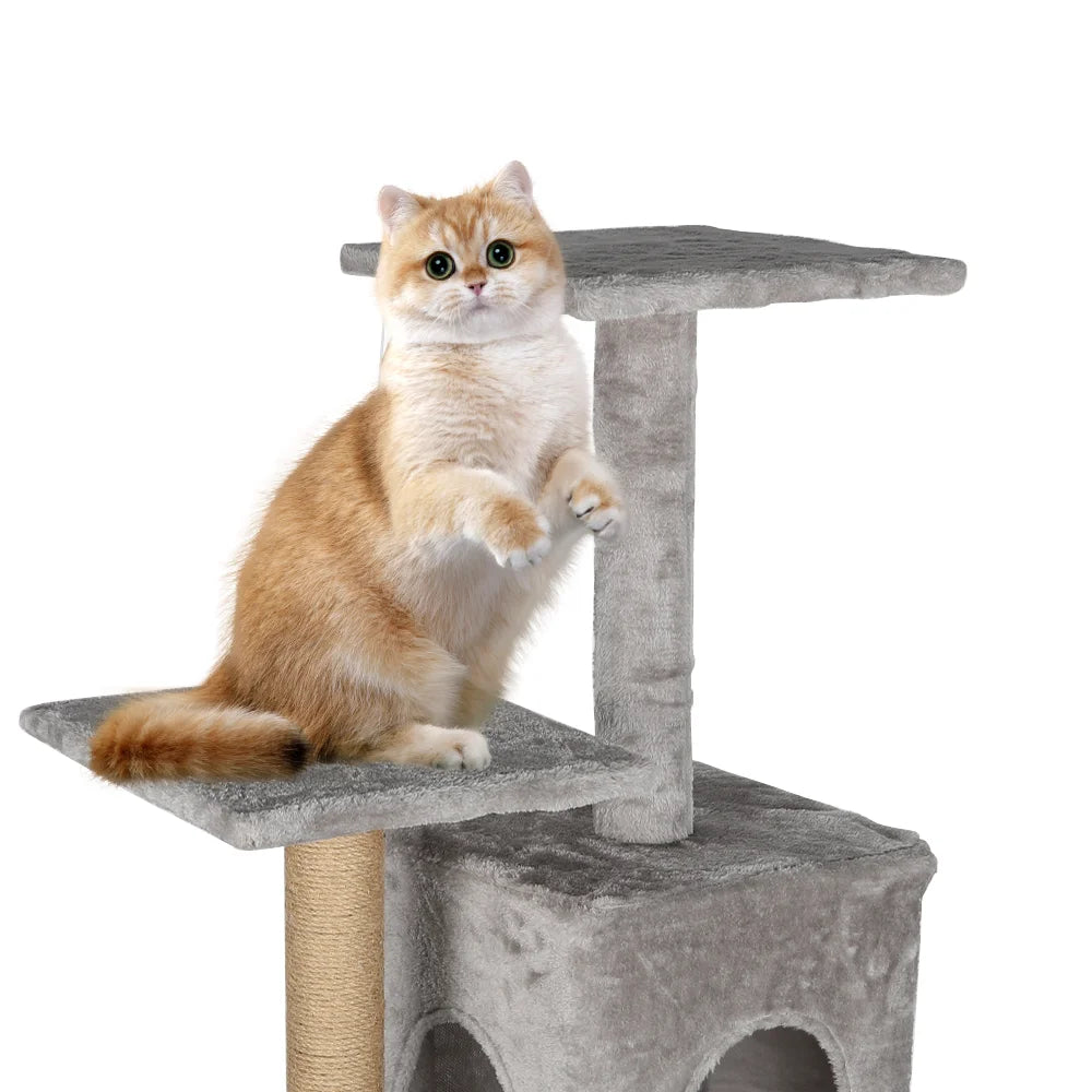 Katzenklettergerüst mit großer Aussichtsplattform