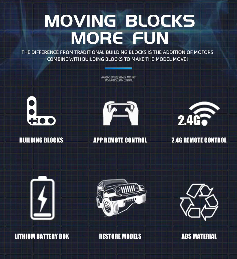 6X6 Off-Road-SUV-Automodell mit Fernbedienung