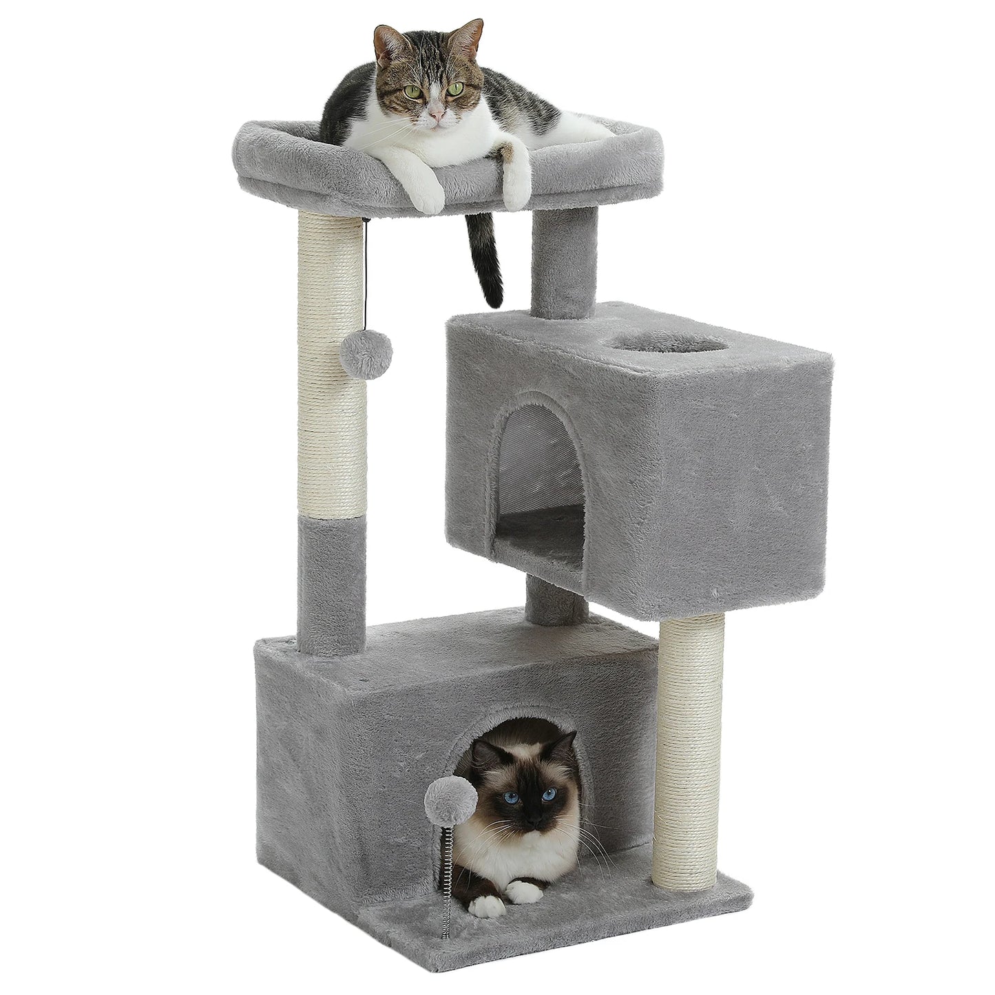 mehrstufiger Kratzbaumturm