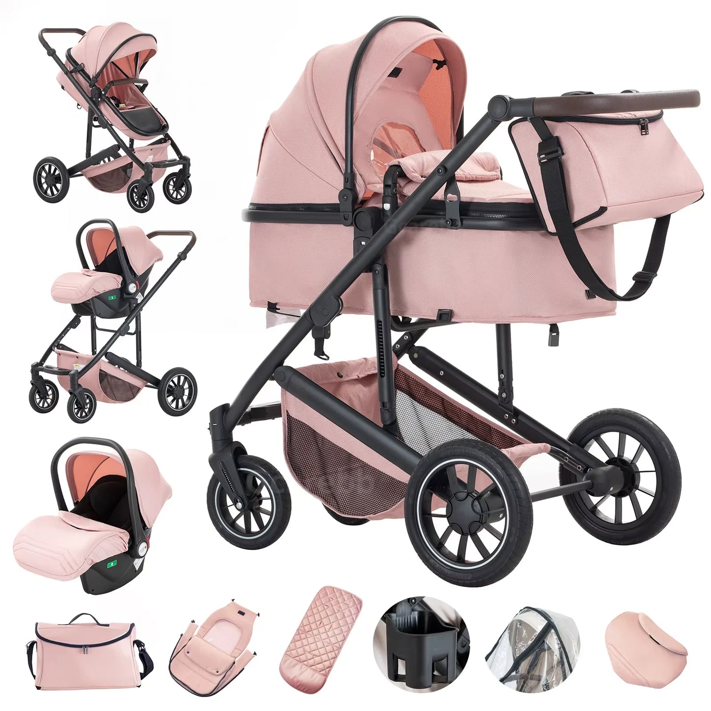 Kinderwagen 3 in 1 Modell 516