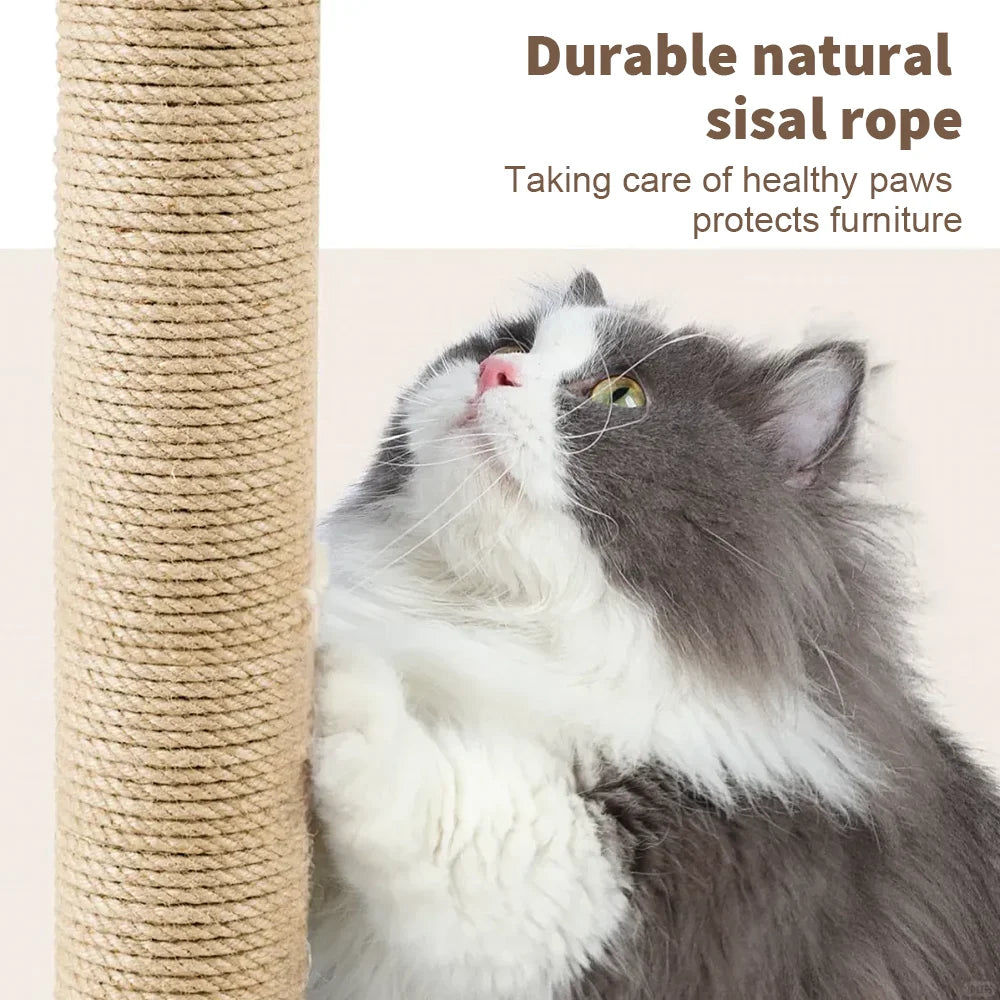 Katzenklettergerüst mit großer Aussichtsplattform