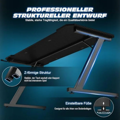 Gaming-Schreibtisch, mehrere Größen
