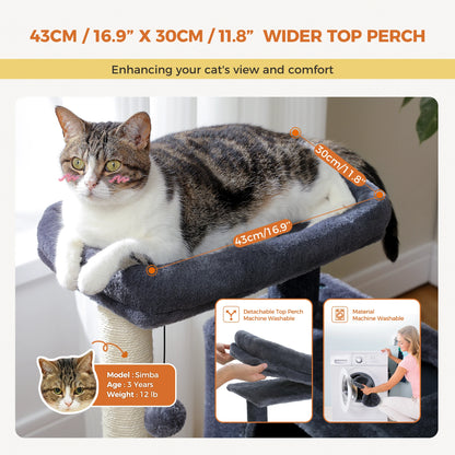 mehrstufiger Kratzbaumturm